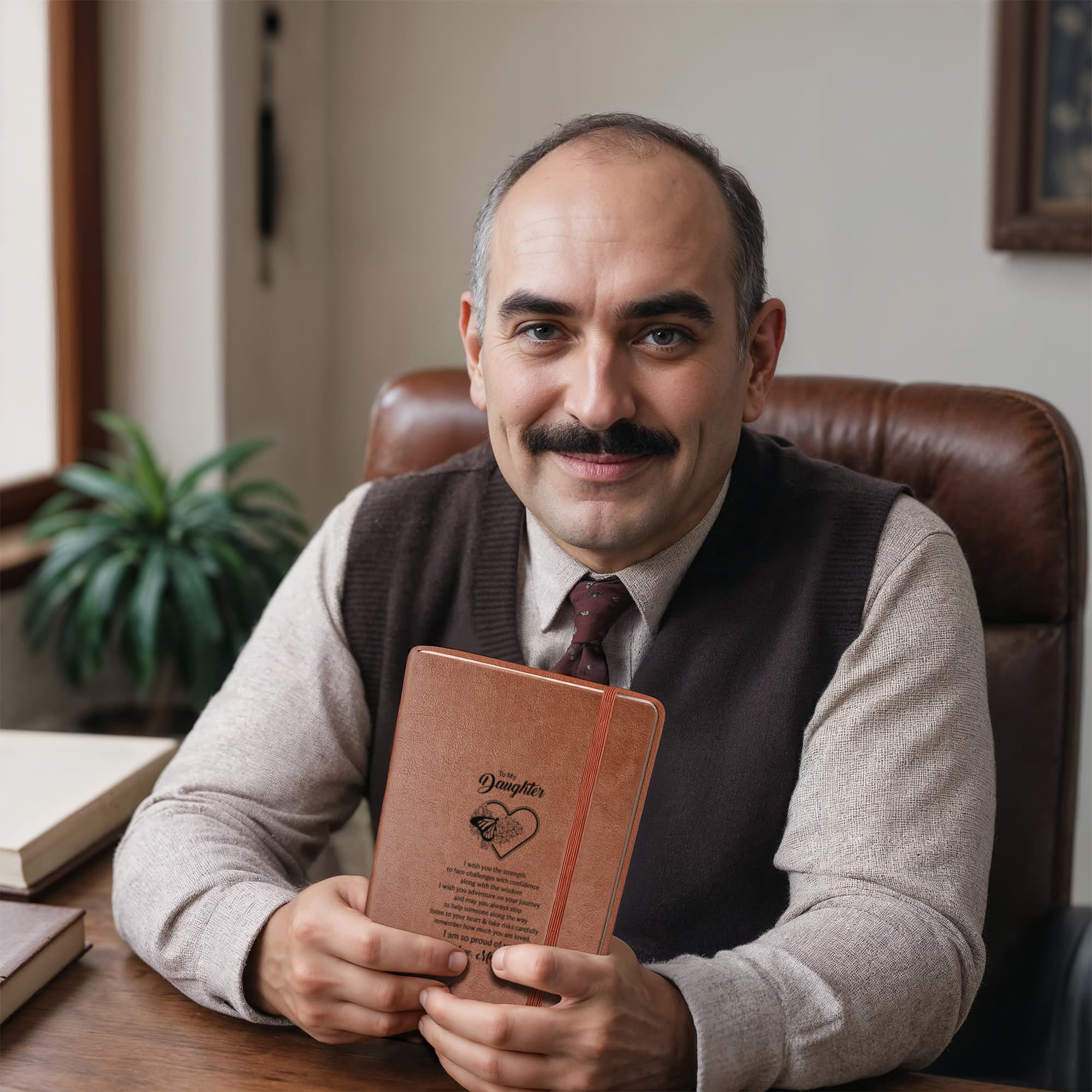 To My Daughter Butterfly Journal - Mom's Love Letter Notebook