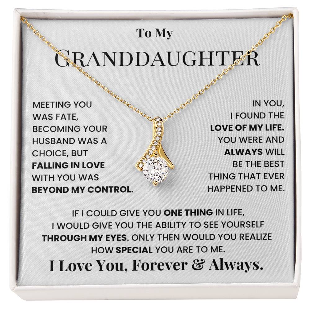 To My Granddaughter, I Love You, Forever & Always