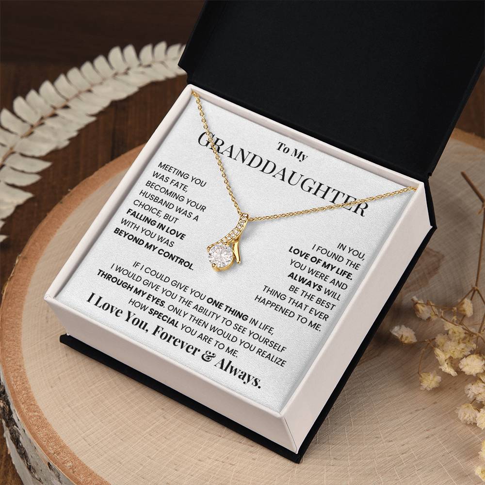 To My Granddaughter, I Love You, Forever & Always