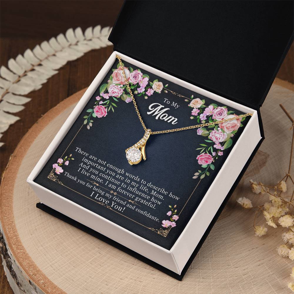 To My Mom, Thank YOU For Being My Friend