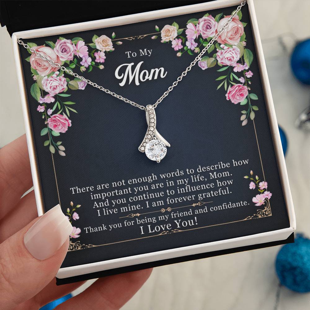 To My Mom, Thank YOU For Being My Friend