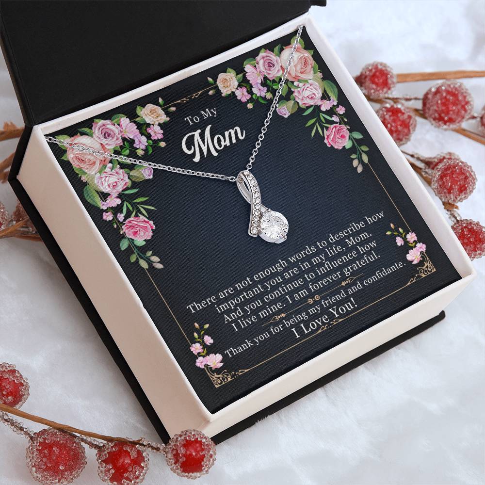 To My Mom, Thank YOU For Being My Friend