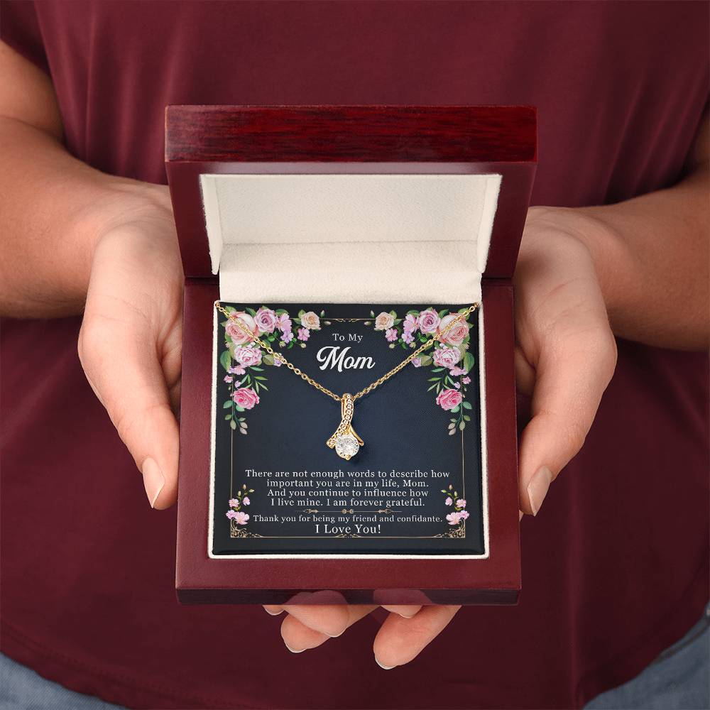 To My Mom, Thank YOU For Being My Friend