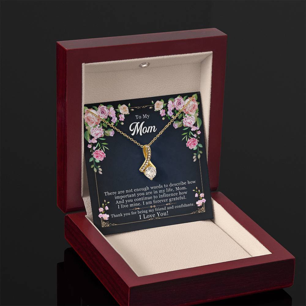 To My Mom, Thank YOU For Being My Friend