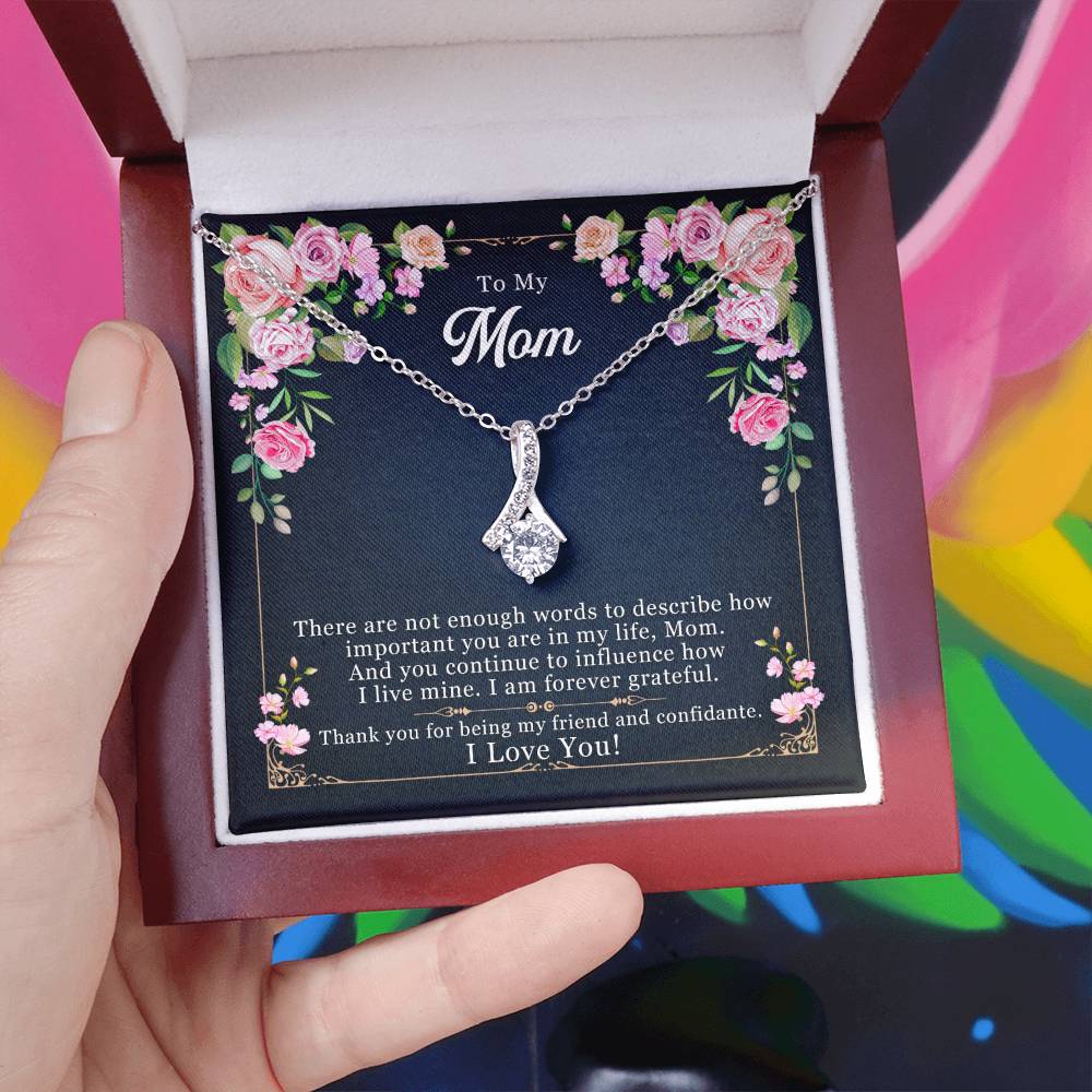 To My Mom, Thank YOU For Being My Friend