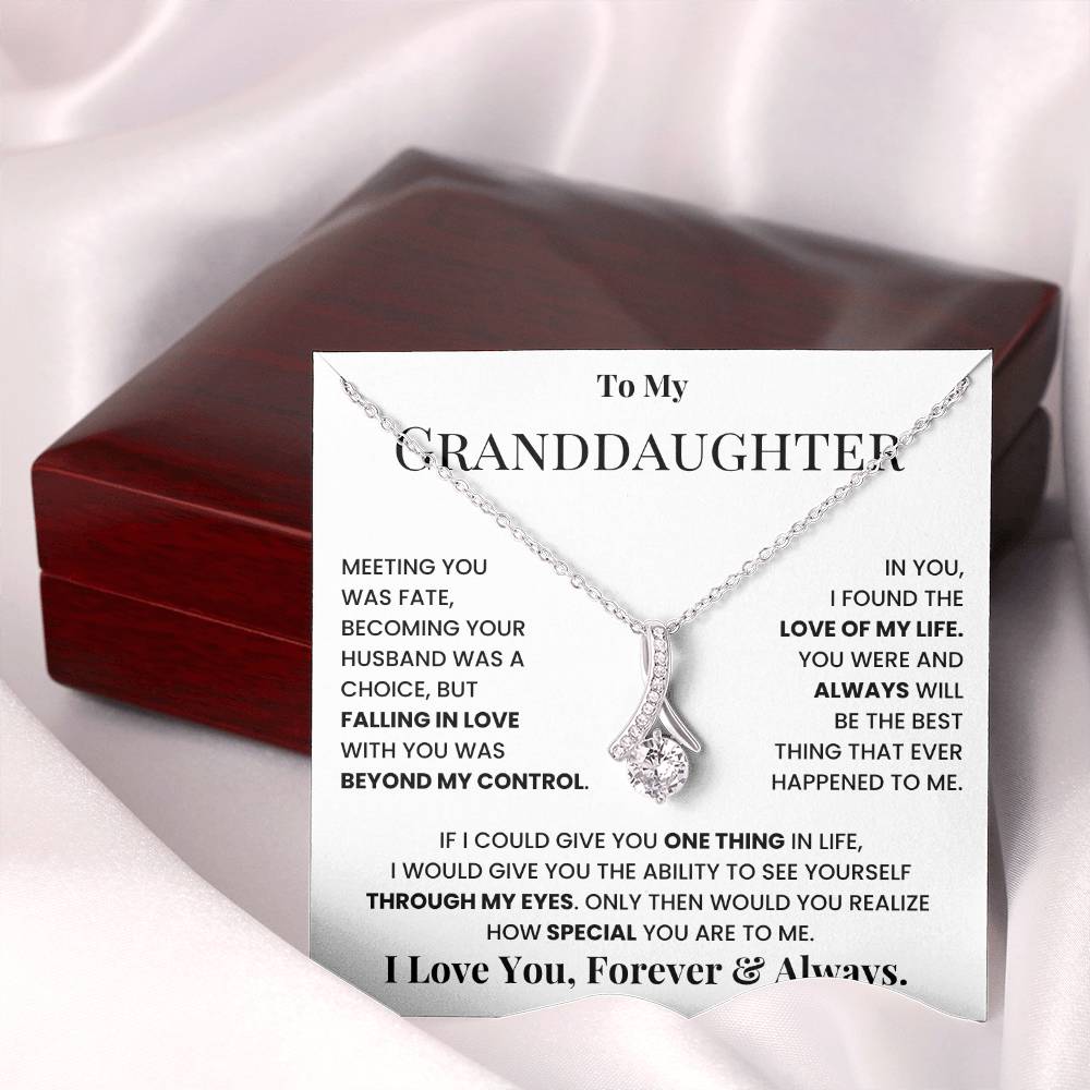 To My Granddaughter, I Love You, Forever & Always