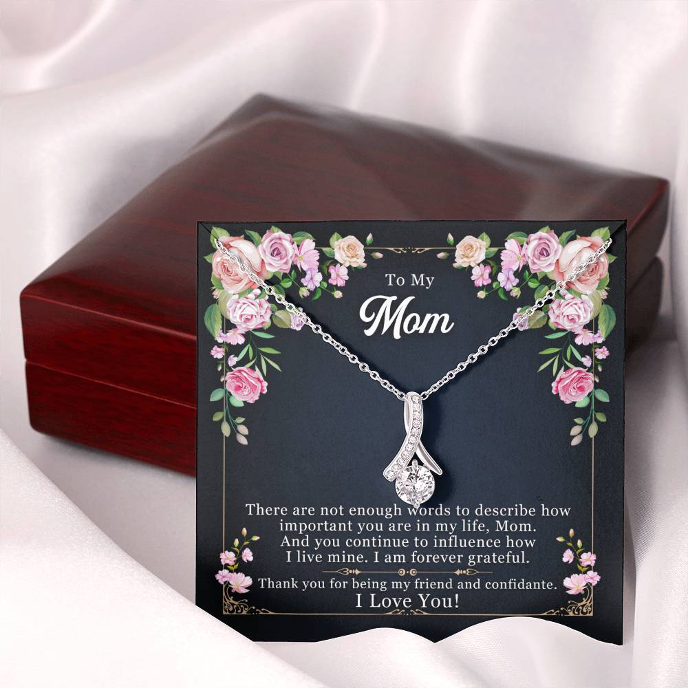 To My Mom, Thank YOU For Being My Friend