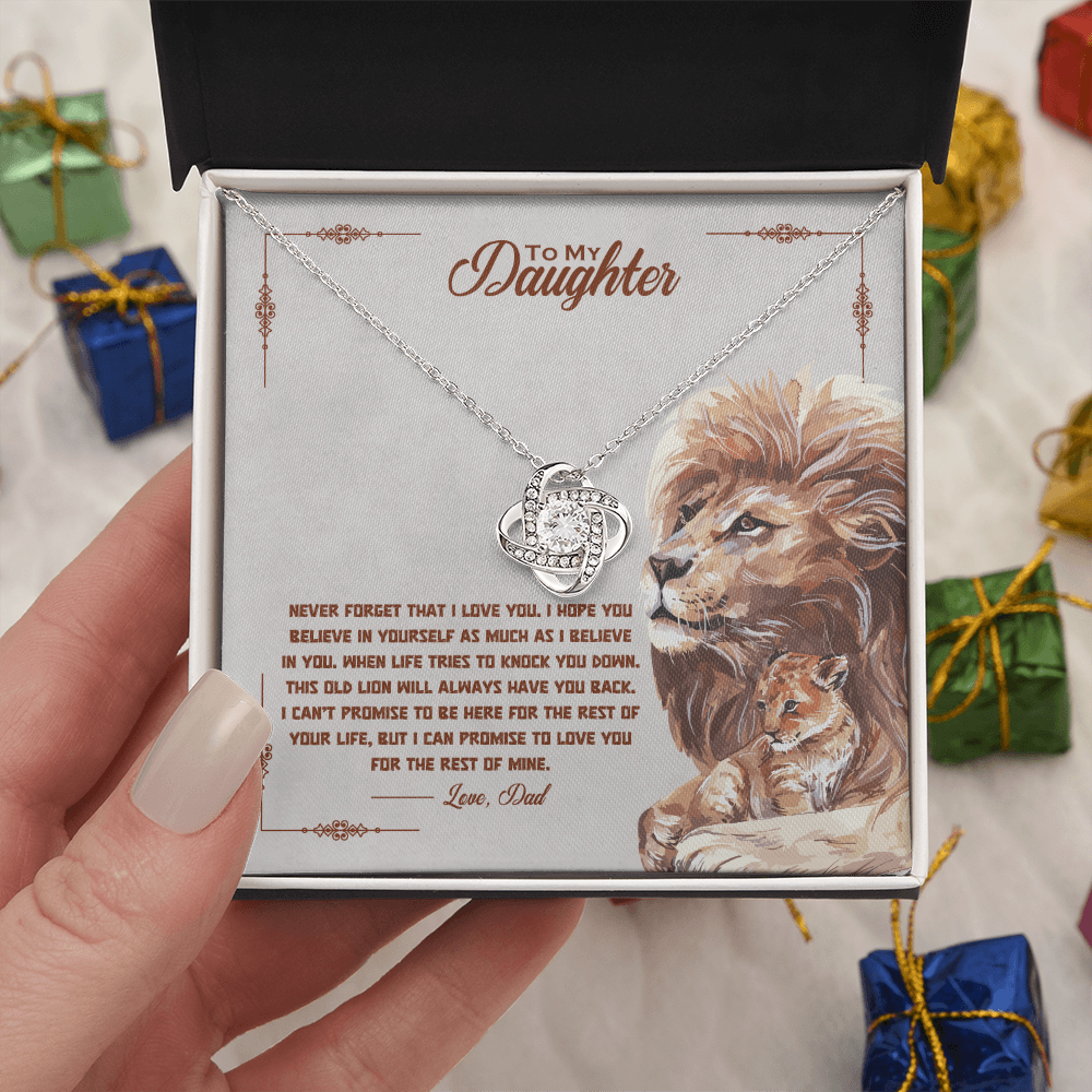 To My Beautiful Daughter, I Promise To Love You For The Rest Of My Life