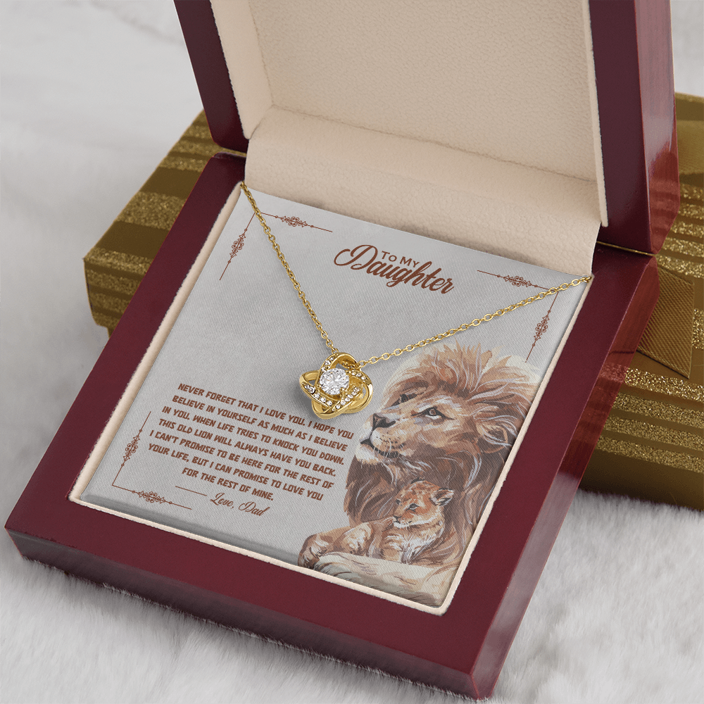 To My Beautiful Daughter, I Promise To Love You For The Rest Of My Life