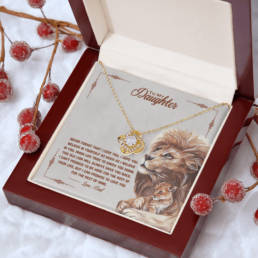 To My Beautiful Daughter, I Promise To Love You For The Rest Of My Life