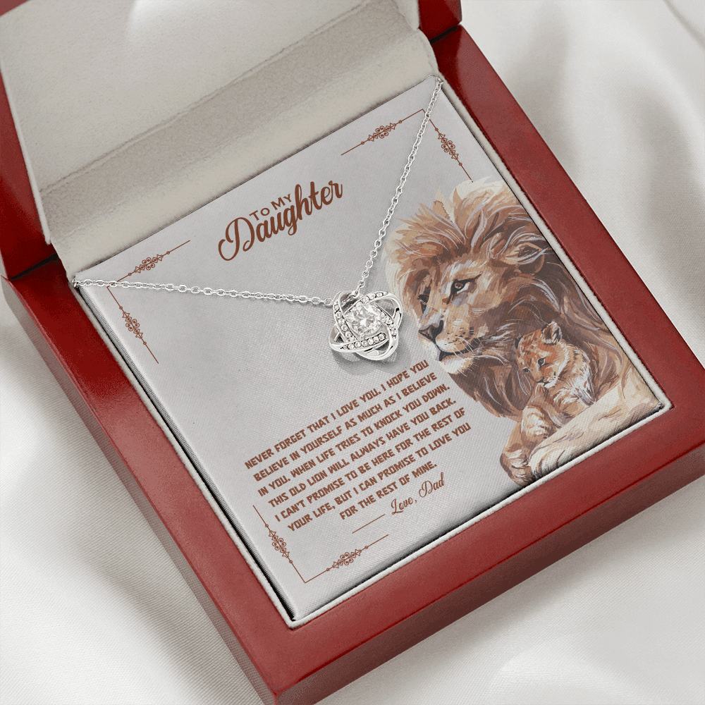 To My Beautiful Daughter, I Promise To Love You For The Rest Of My Life