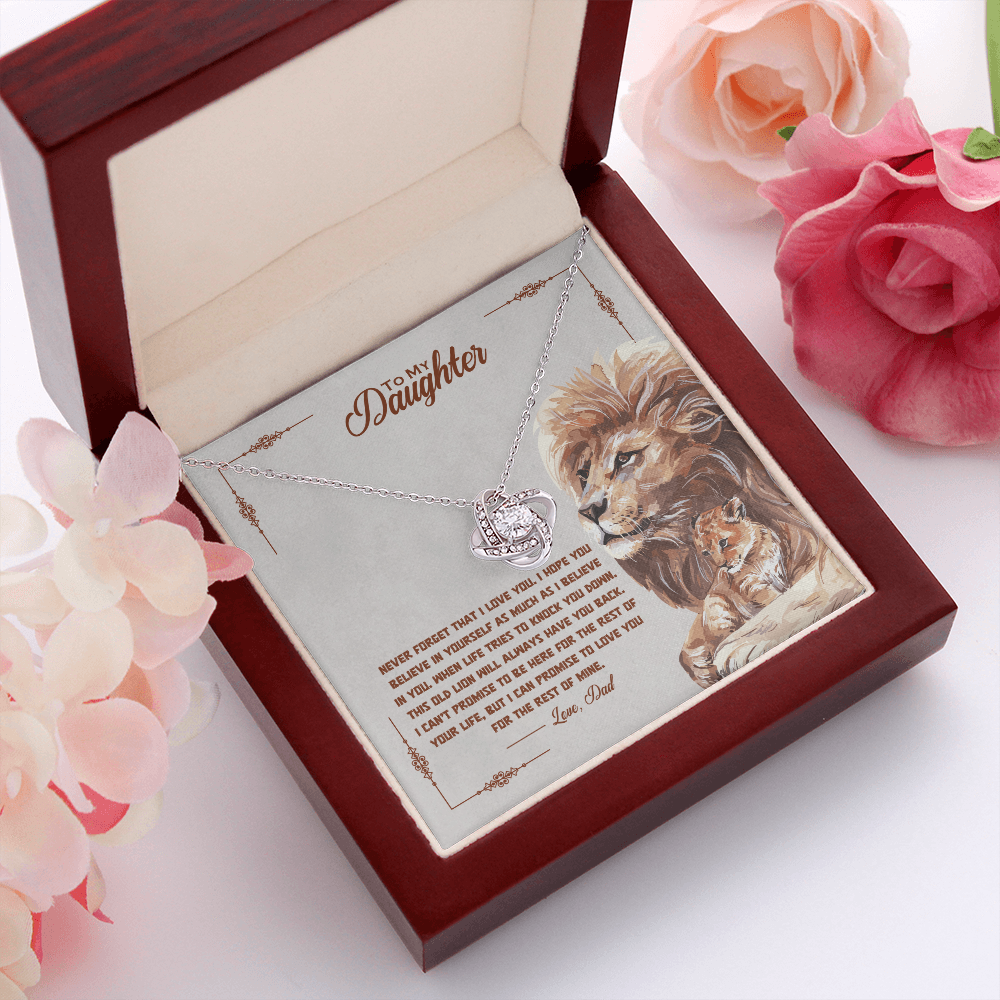 To My Beautiful Daughter, I Promise To Love You For The Rest Of My Life