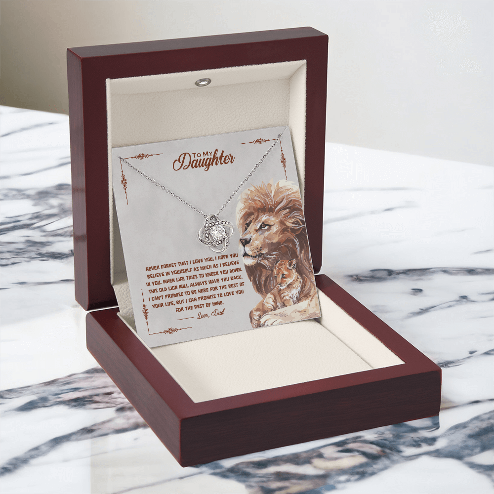 To My Beautiful Daughter, I Promise To Love You For The Rest Of My Life