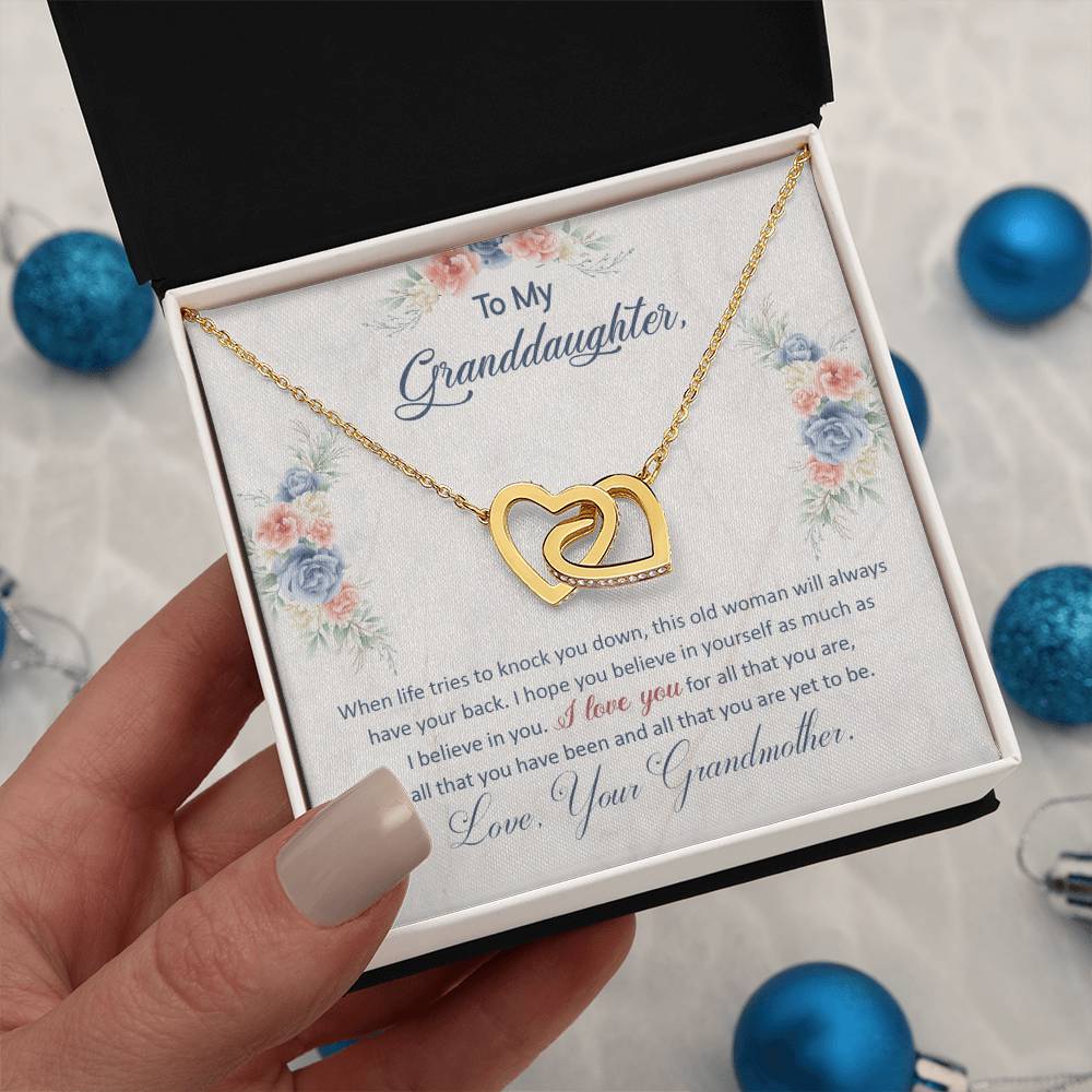 To My Granddaughter, This Old Woman Will Always Have Your Back