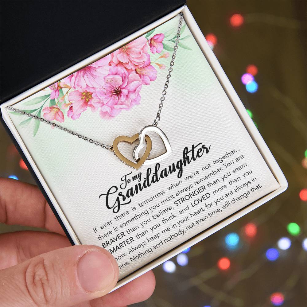 To My Granddaughter, Always Keep Me In Your Heart