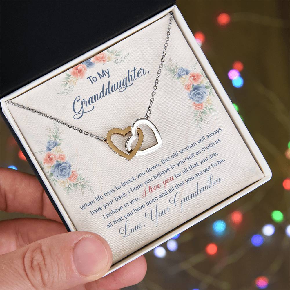 To My Granddaughter, This Old Woman Will Always Have Your Back