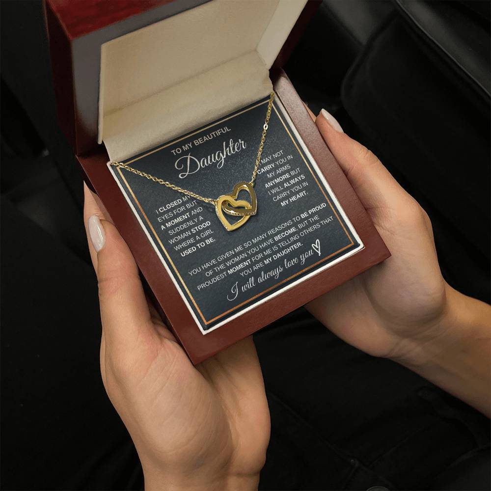 To My Daughter, I Will Always Carry You In My Heart