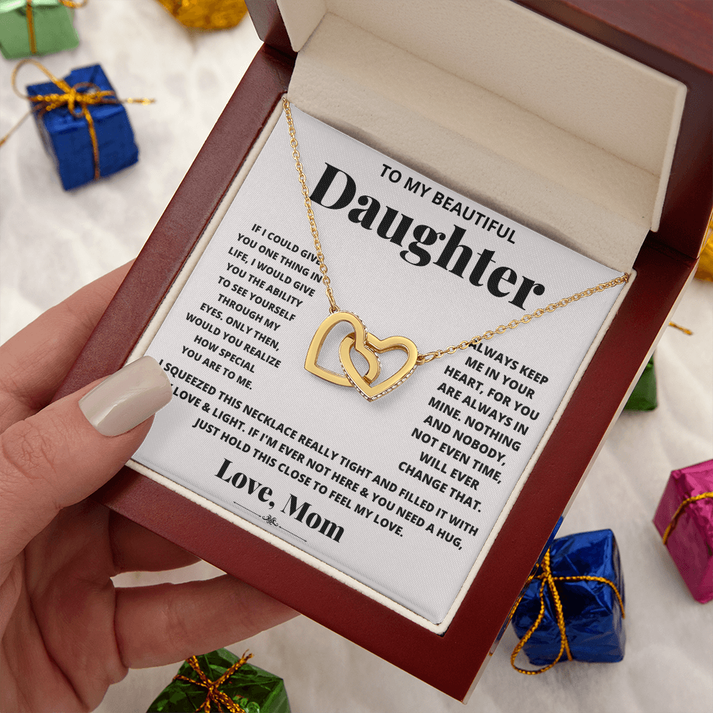 To My Beautiful Daughter, Just Hold This To Feel My Love