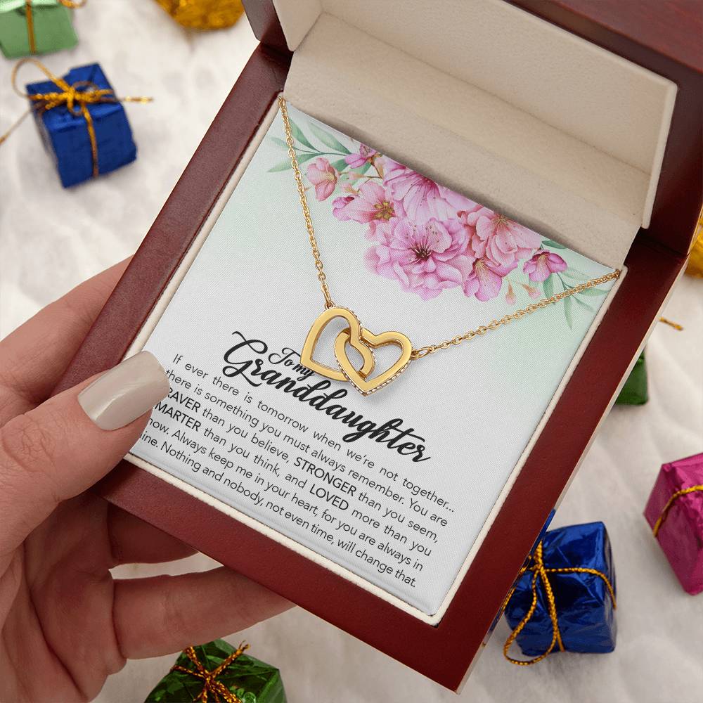 To My Granddaughter, Always Keep Me In Your Heart