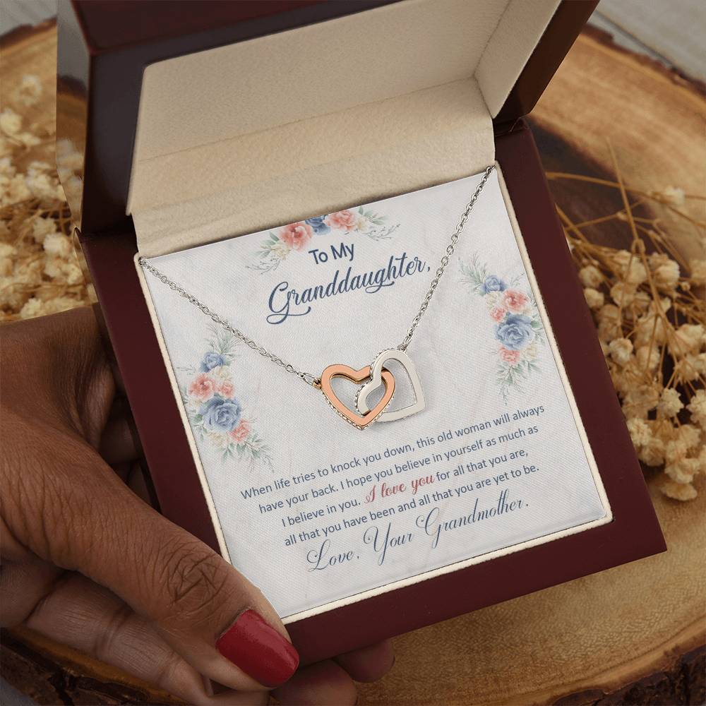 To My Granddaughter, This Old Woman Will Always Have Your Back